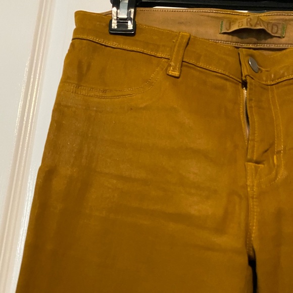 J Brand dark mustard yellow jeans - NEVER WORN - Picture 3 of 5